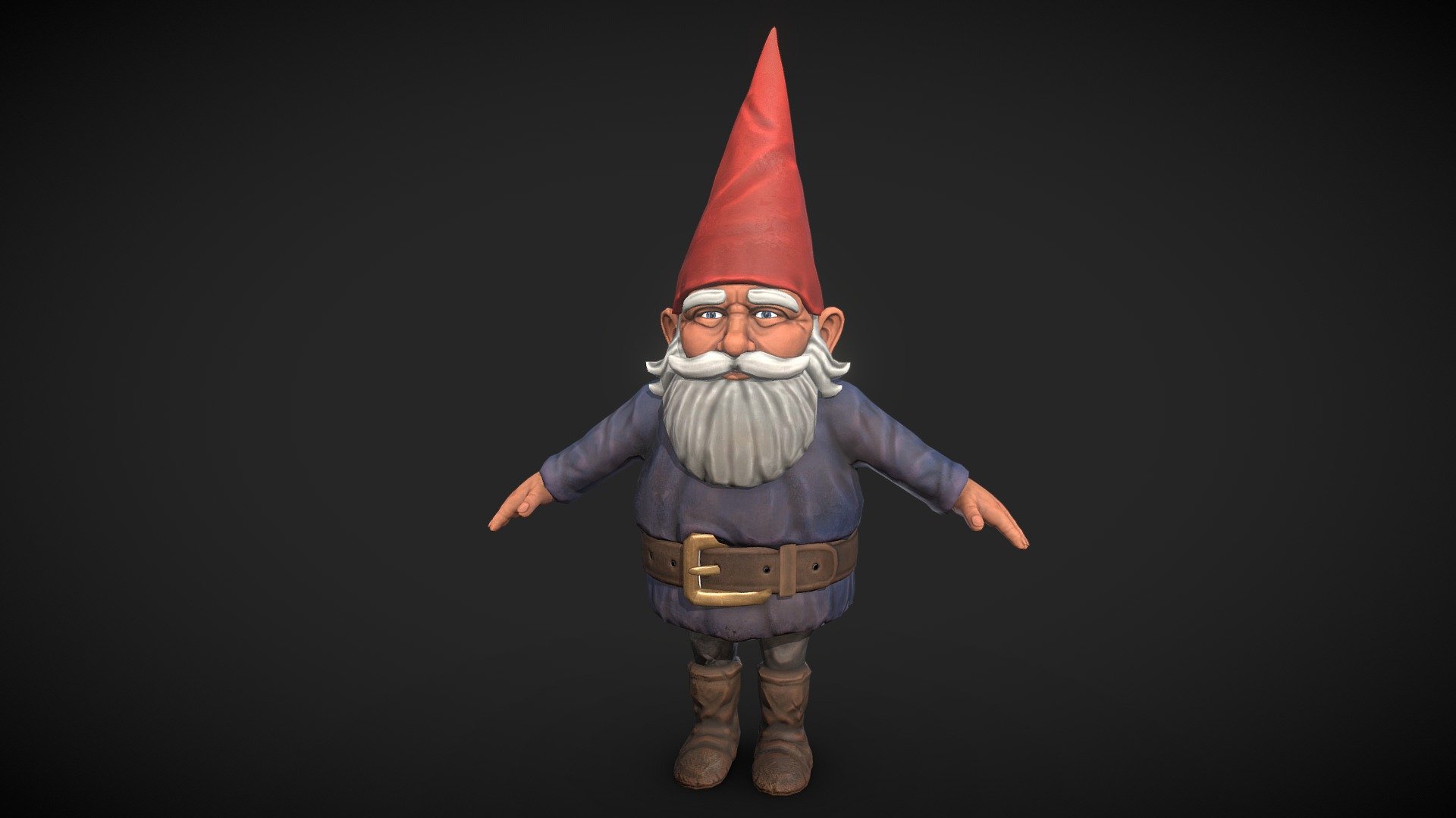 Gnome 3d model