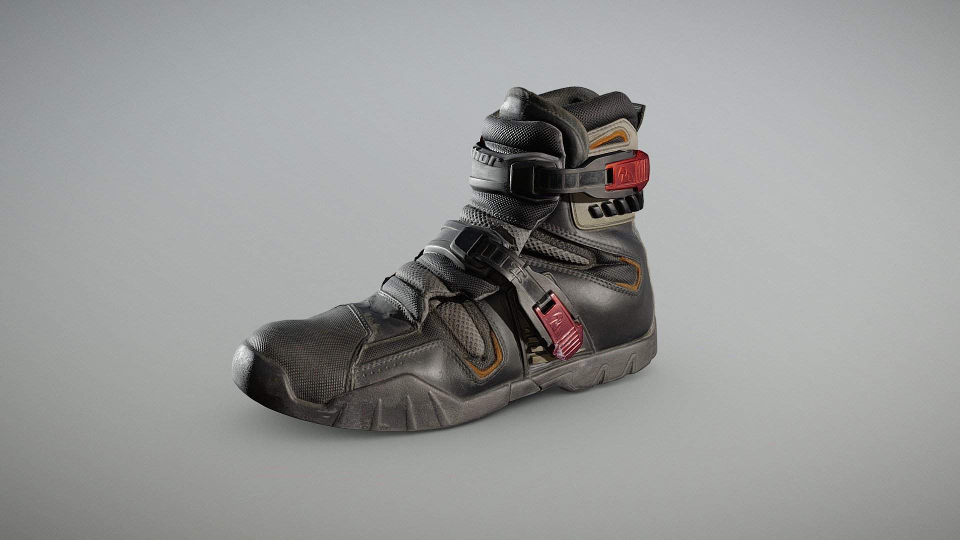 Thor Motocross Boot 3d model