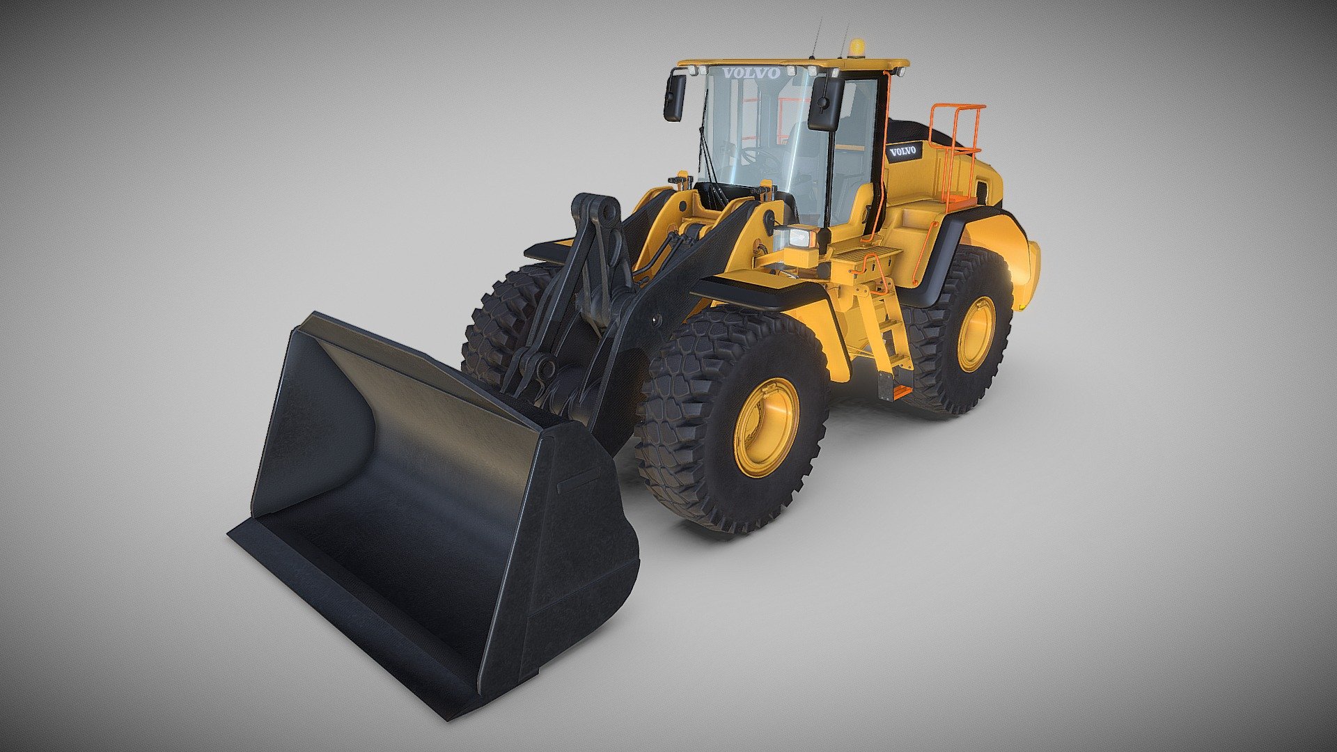 Volvo L220H 3d model