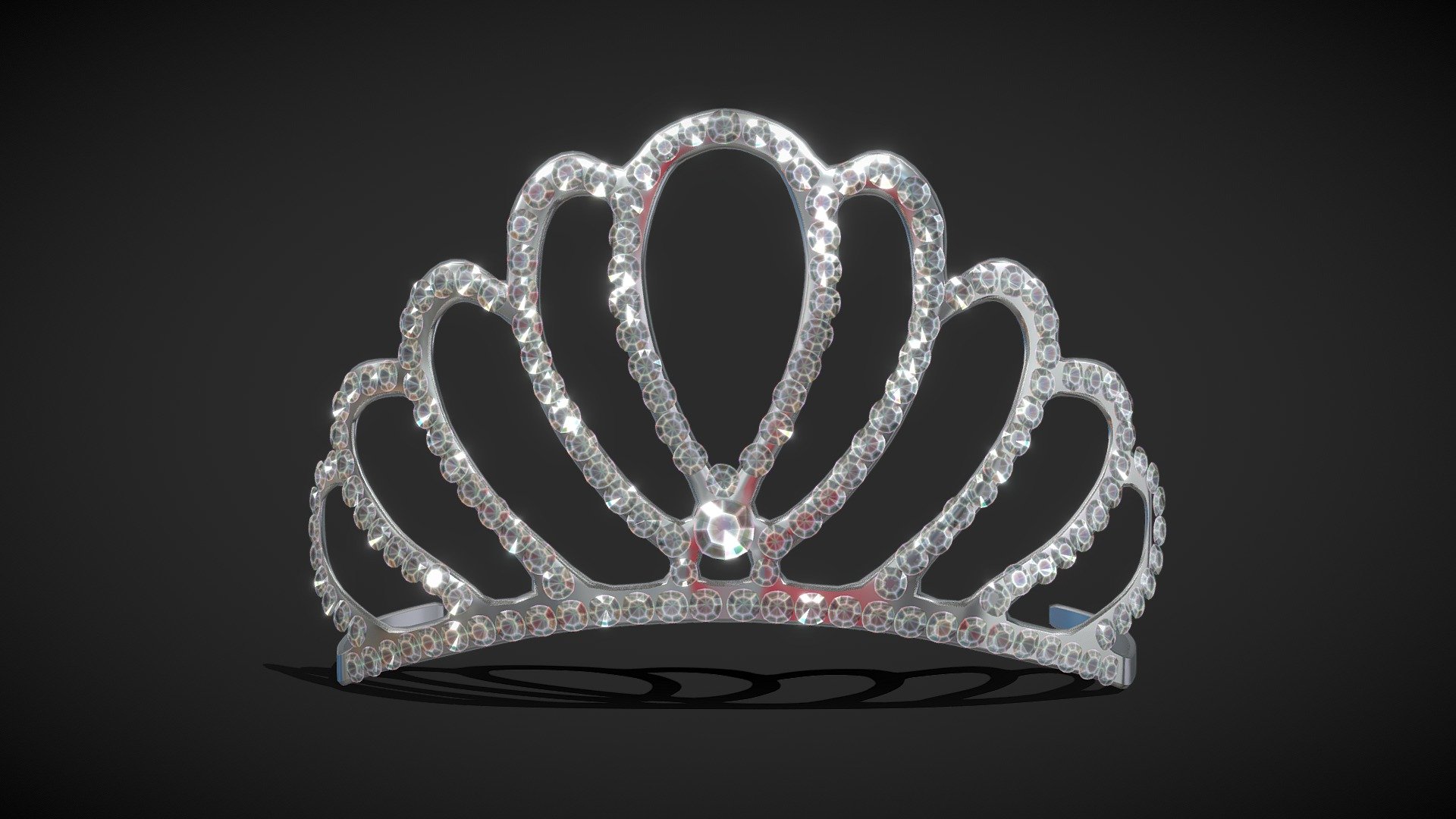 Princess Crown / Princess Tiara 3d model