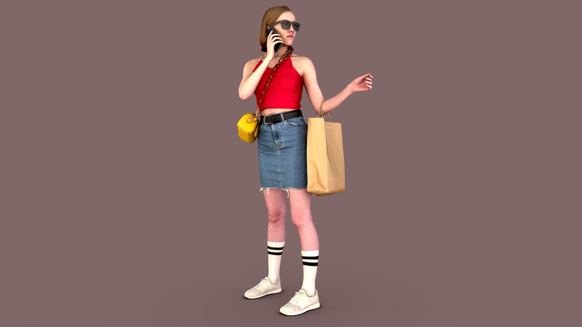 Shopaholic 3d model