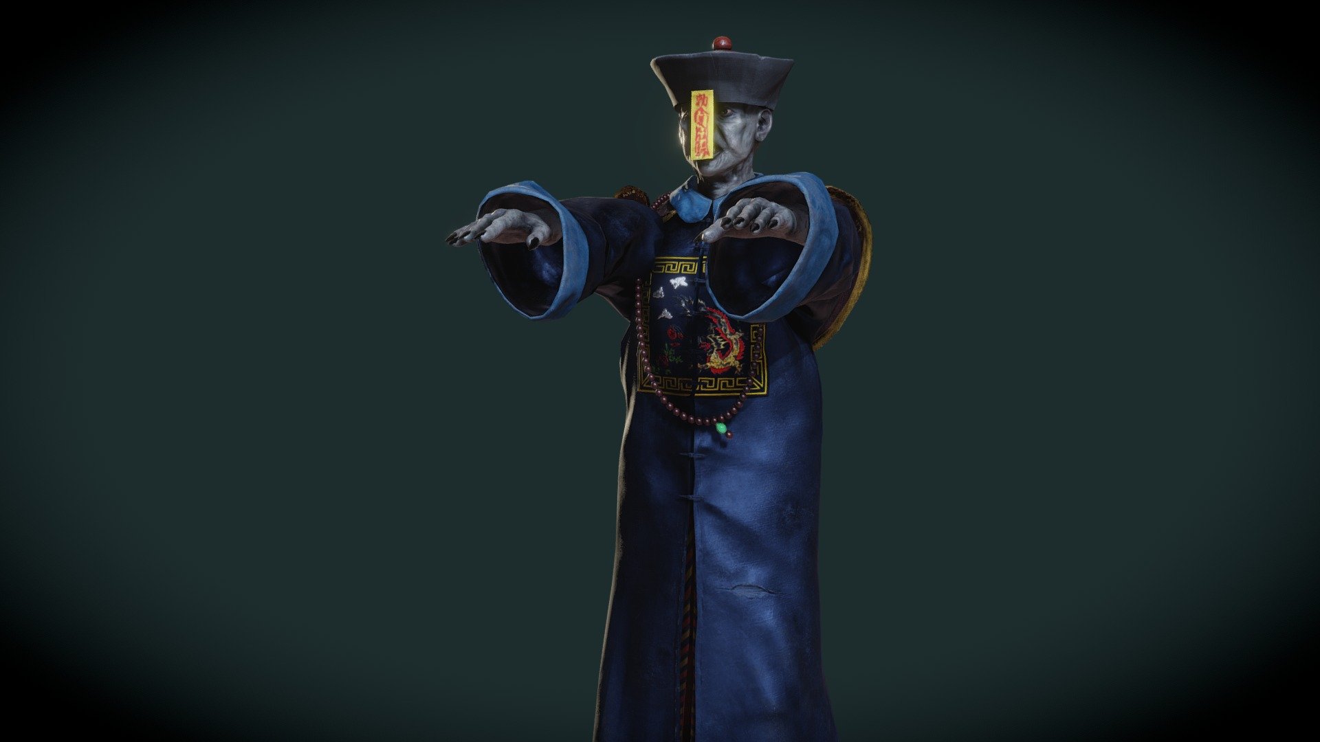 Chinese Vampire 3d model