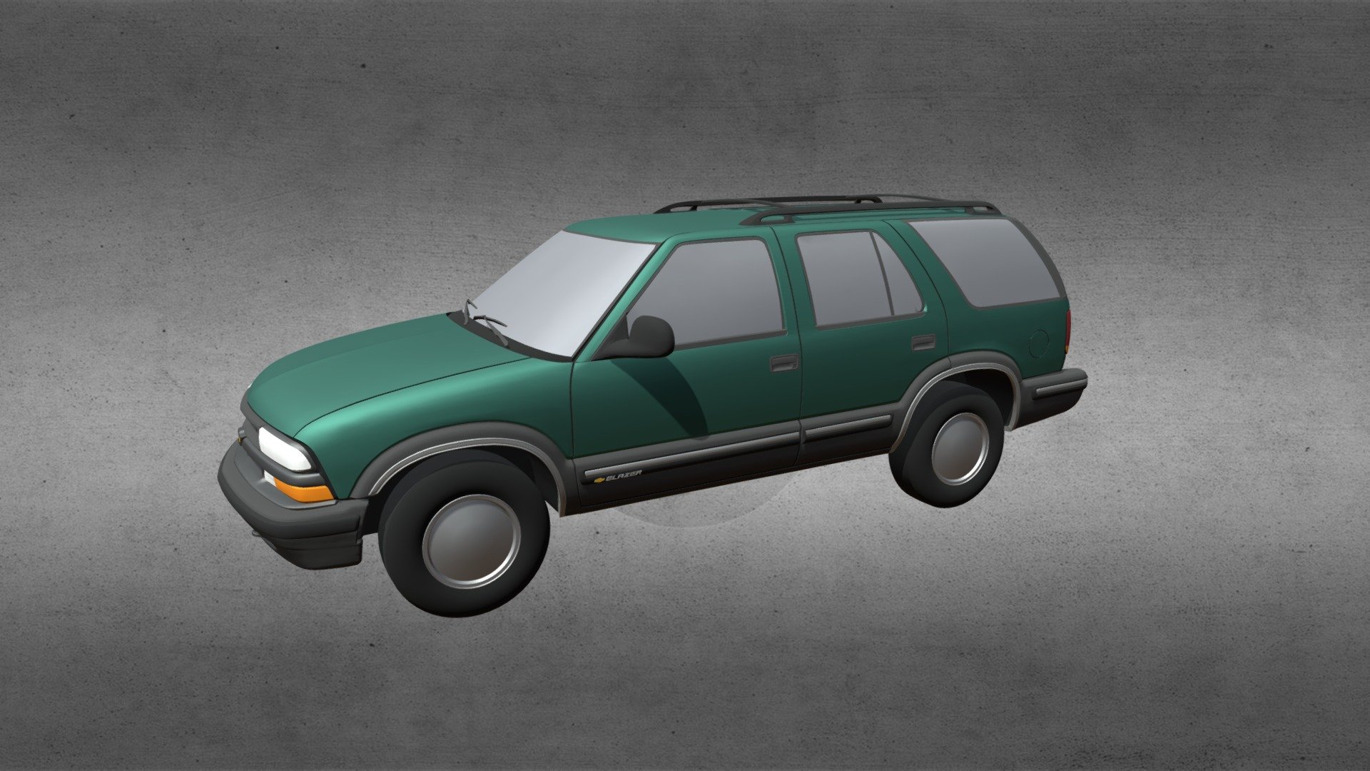 Chevy S10 Blazer 1998 3d model