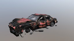 Wrecked Car