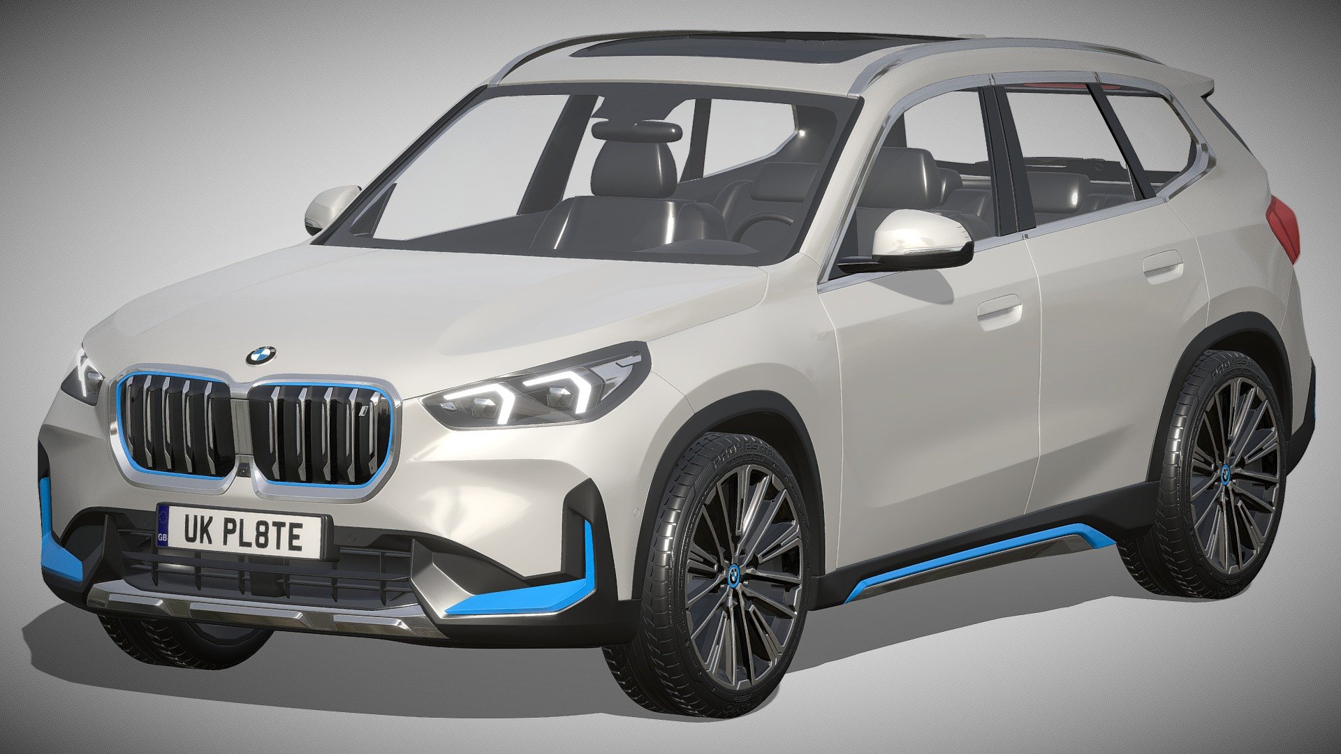 BMW iX1 2022 3d model