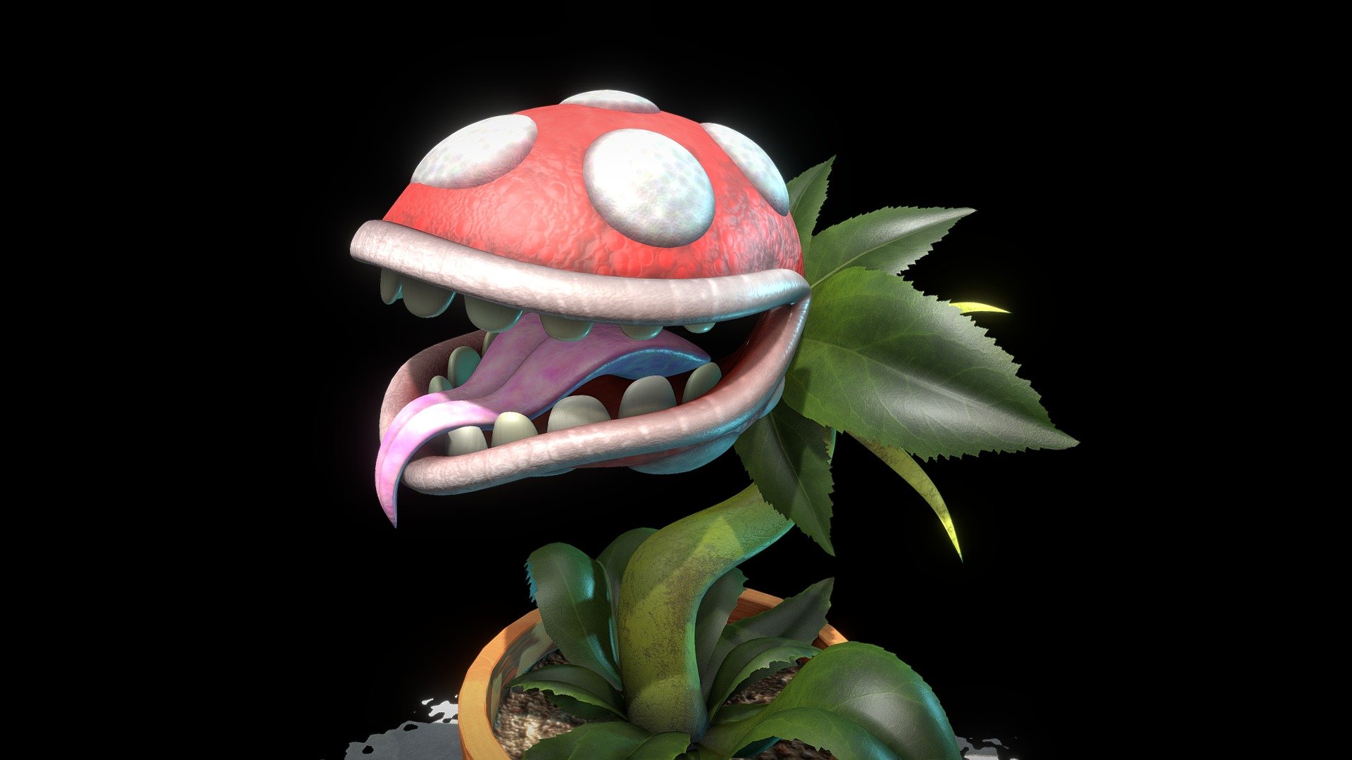 Piranha Plant 3d model