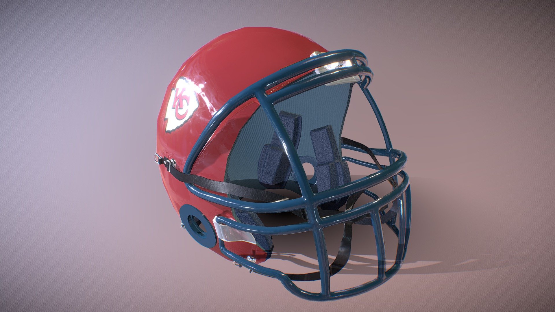 Chiefs helmet 3d model