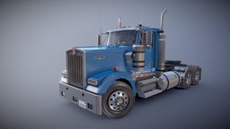 Kenworth daycab truck