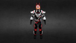 Kamen Rider Geats Magnum Boost 3D Model