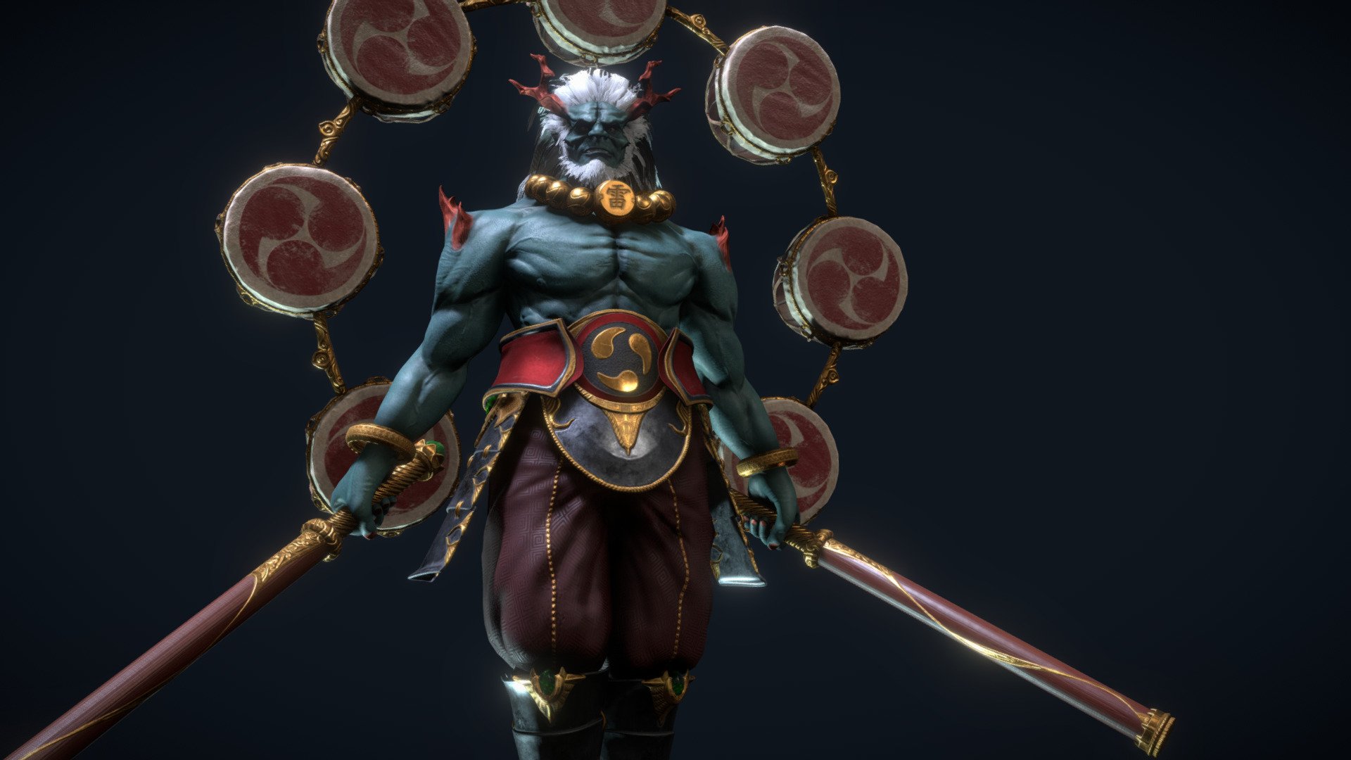 Raijin 3d model