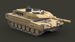 Tank Low-Poly # 2