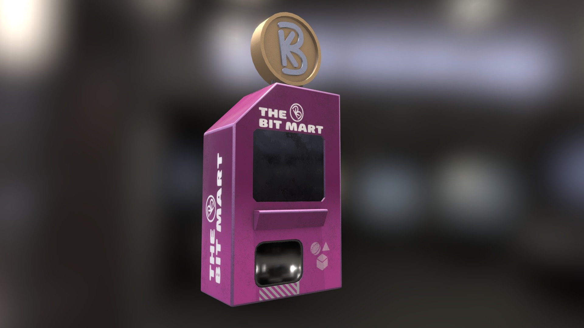 The Bit-Mart 3d model