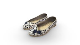 Asian Style Female Flat Shoes