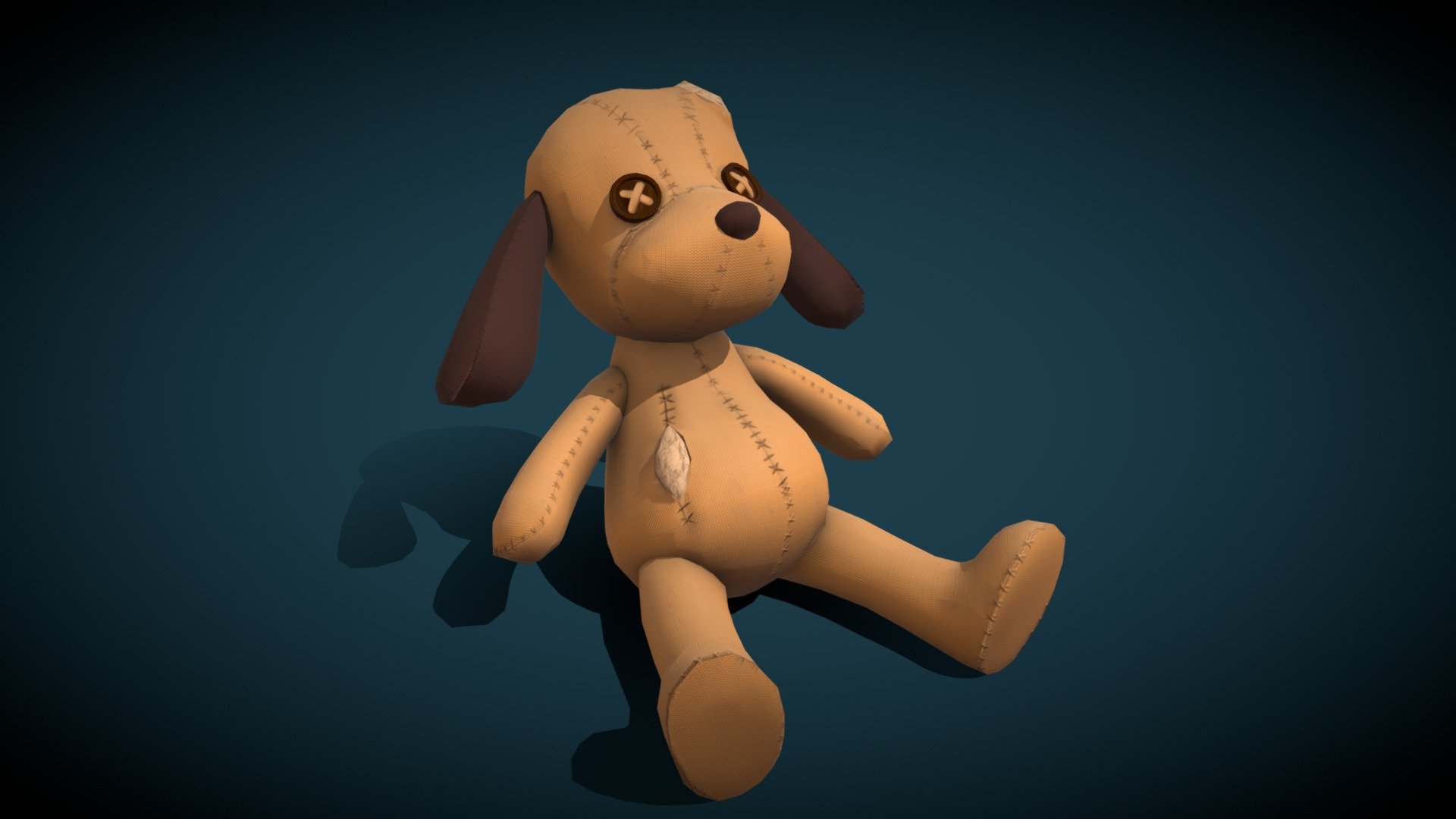 Toy_dog 3d model