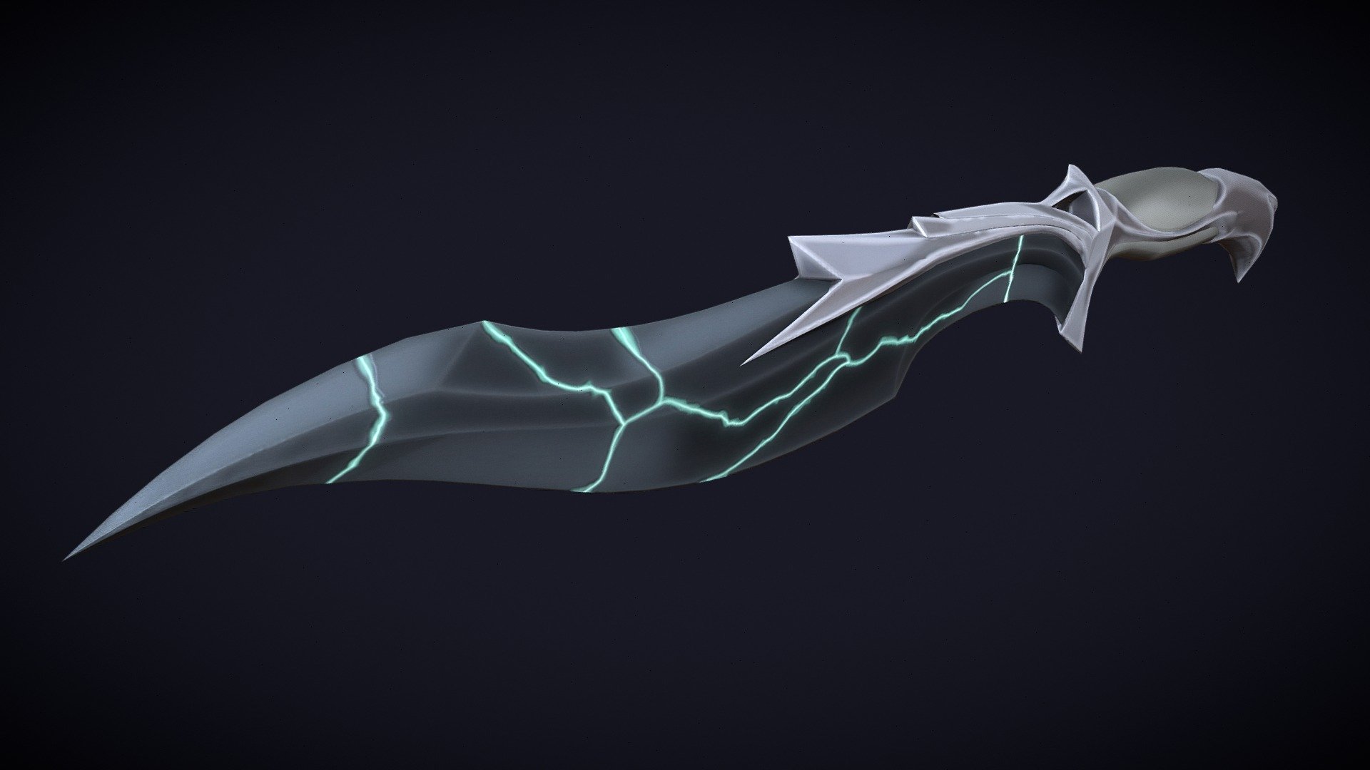 Forsaken Knife 3d model