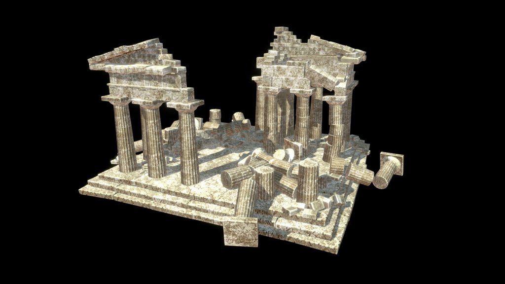 Temple Ruins 3d model