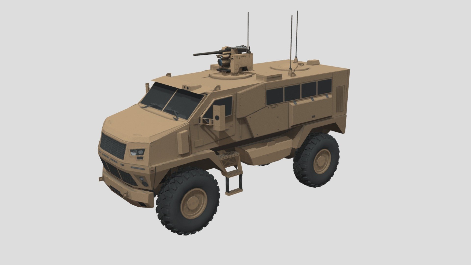 IMUT ST-100 MRAP 3d model