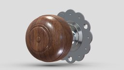 Rosewood Brown Mortice Door Knob