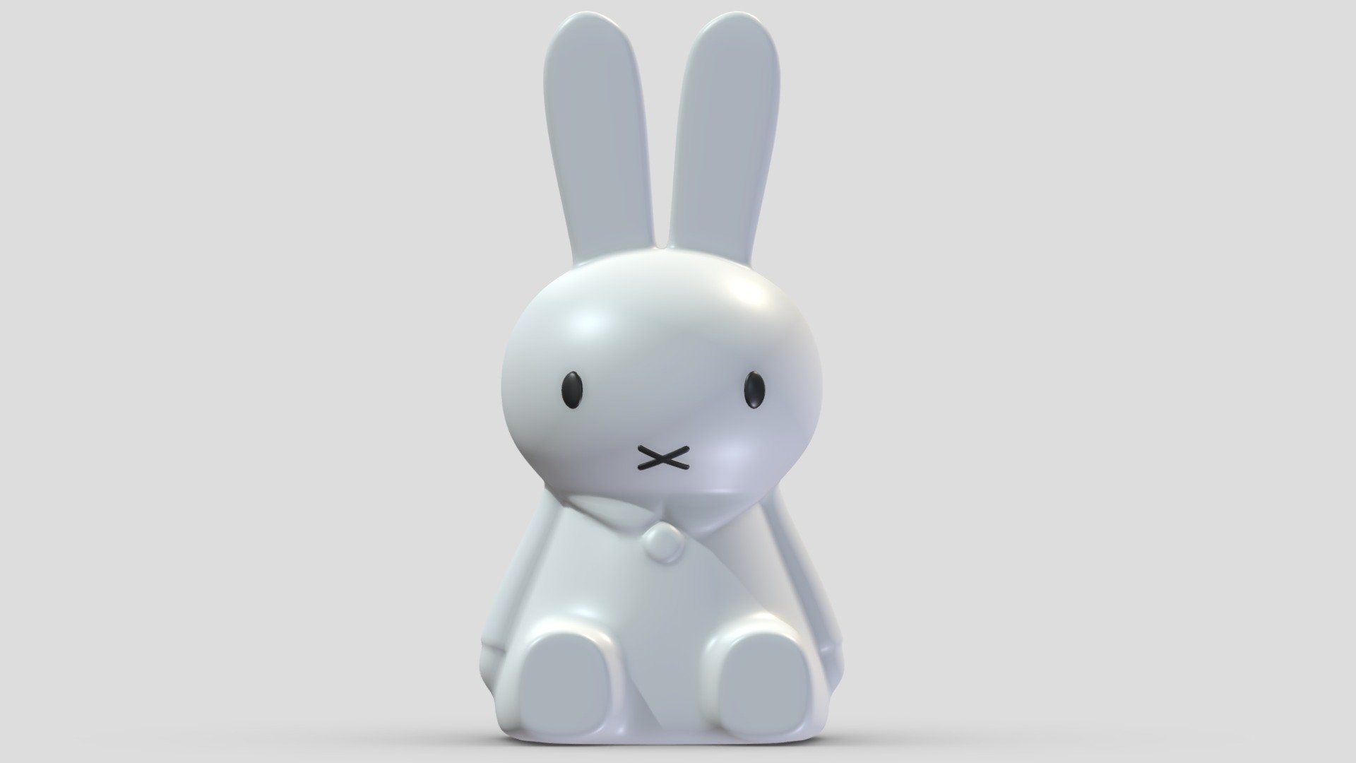 Miffy Lamp 3d model