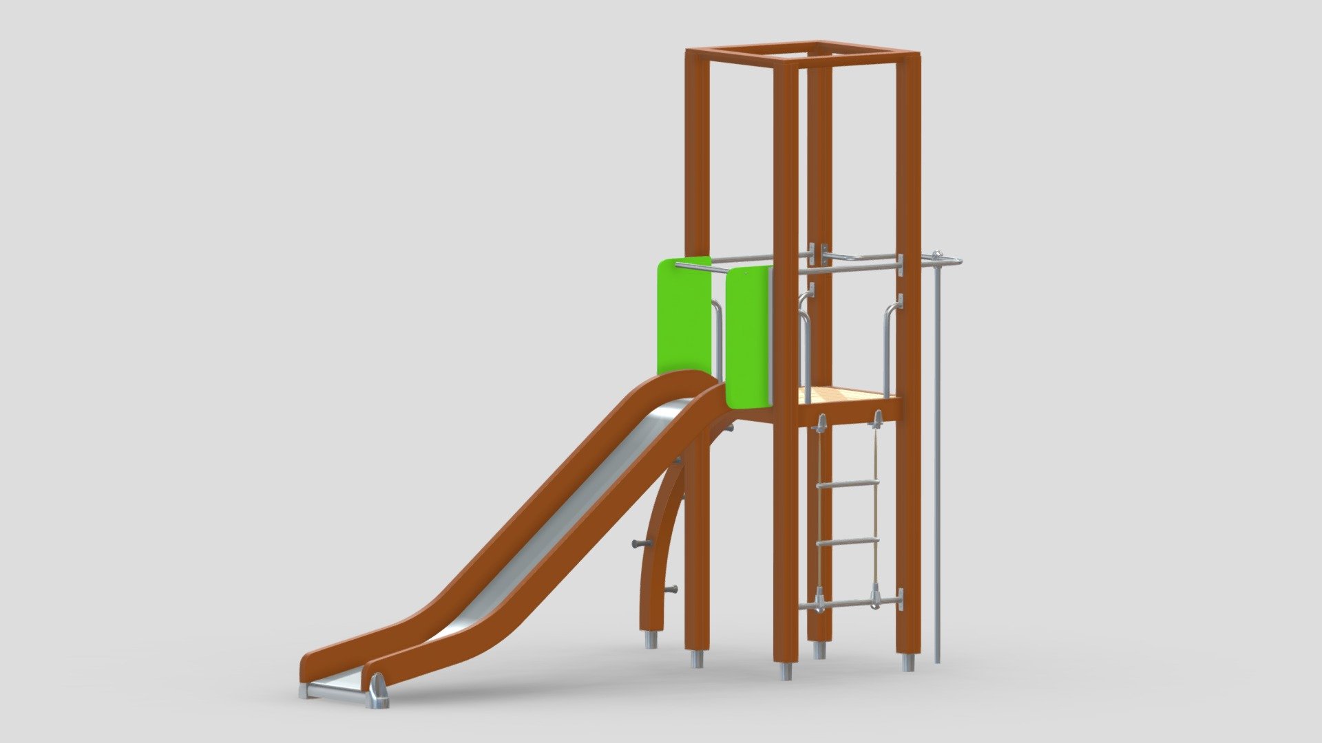 Lappset Activity Tower 07 3d model