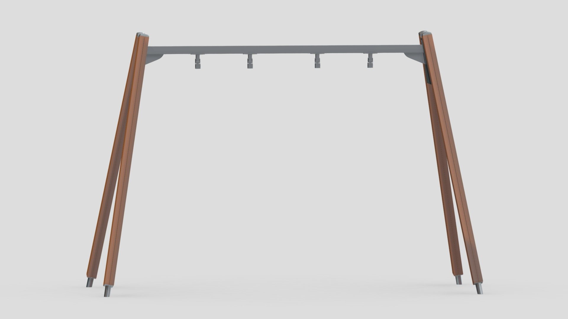 Lappset Swing Frame Low 3d model