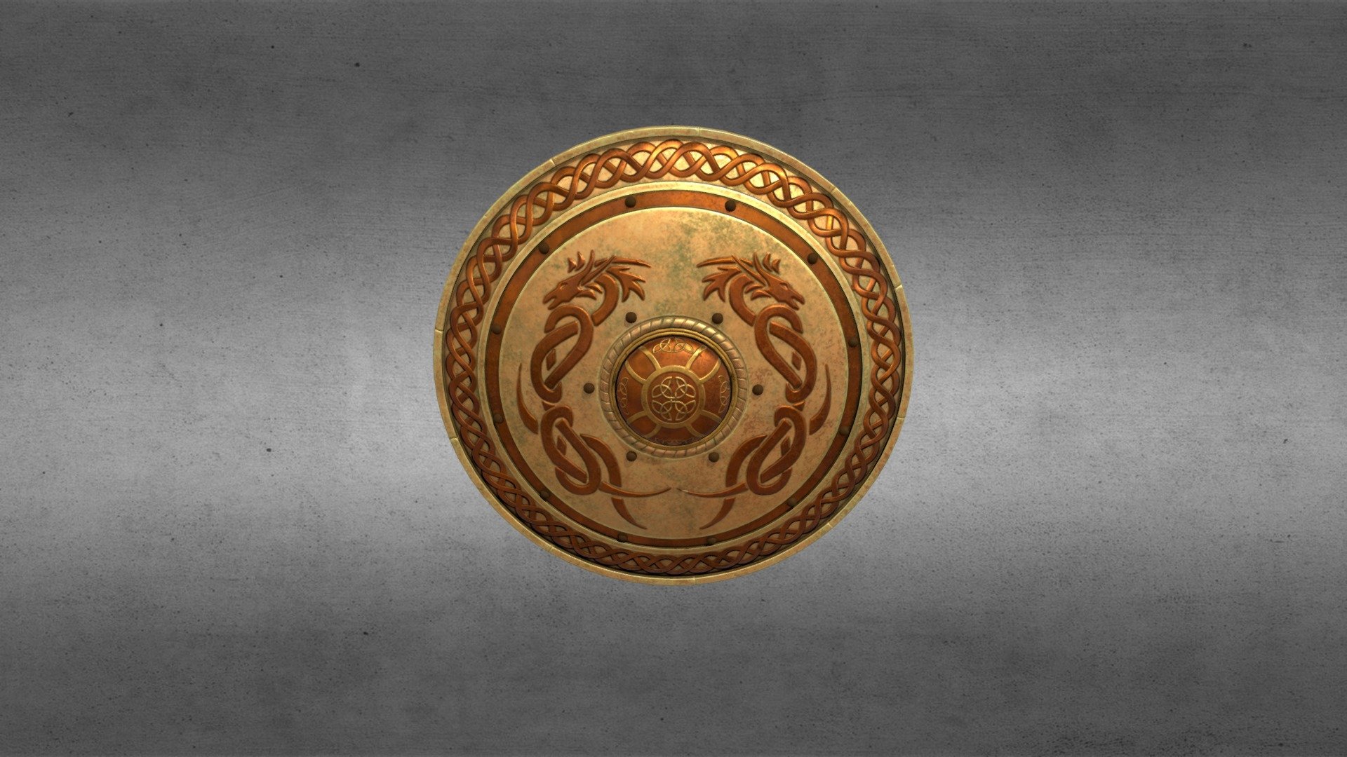 Knights Shield 3d model