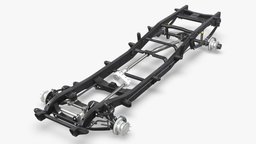 DUALLY PICKUP TRUCK CHASSIS 4WD IFS