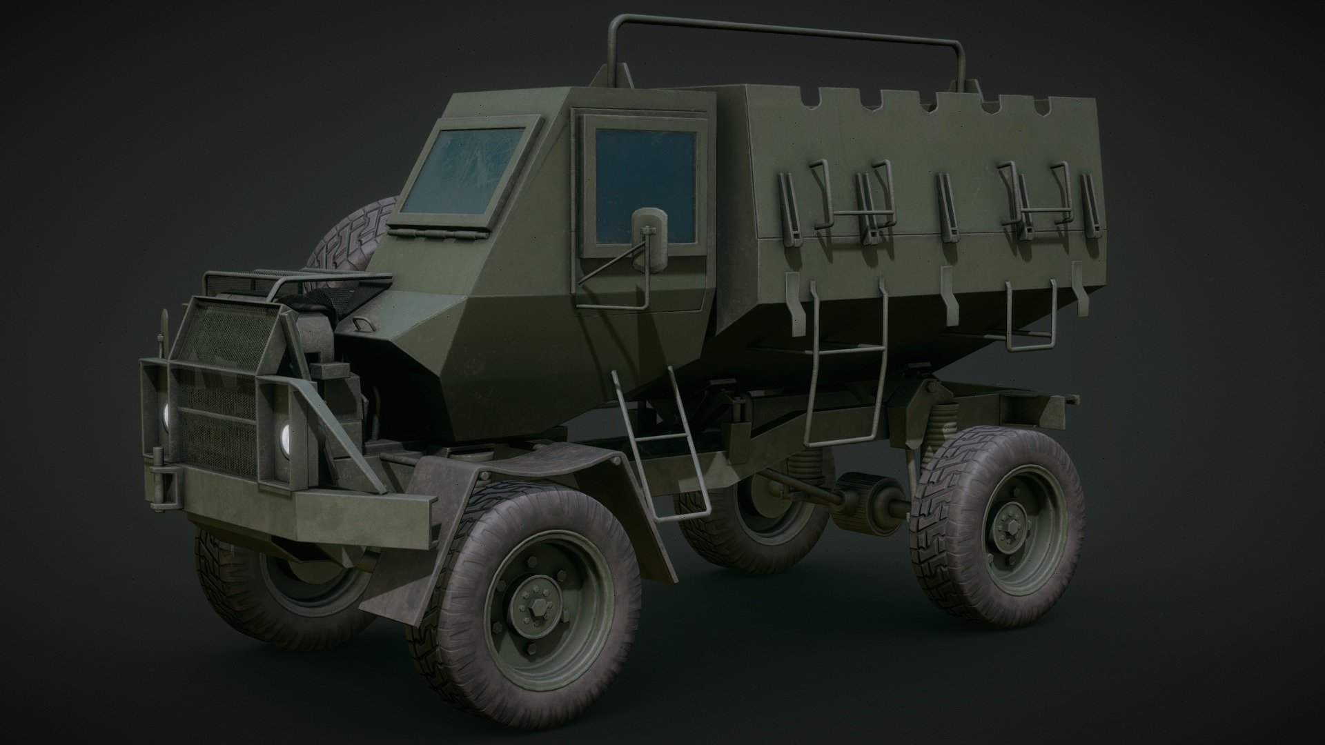 Buffel 3d model