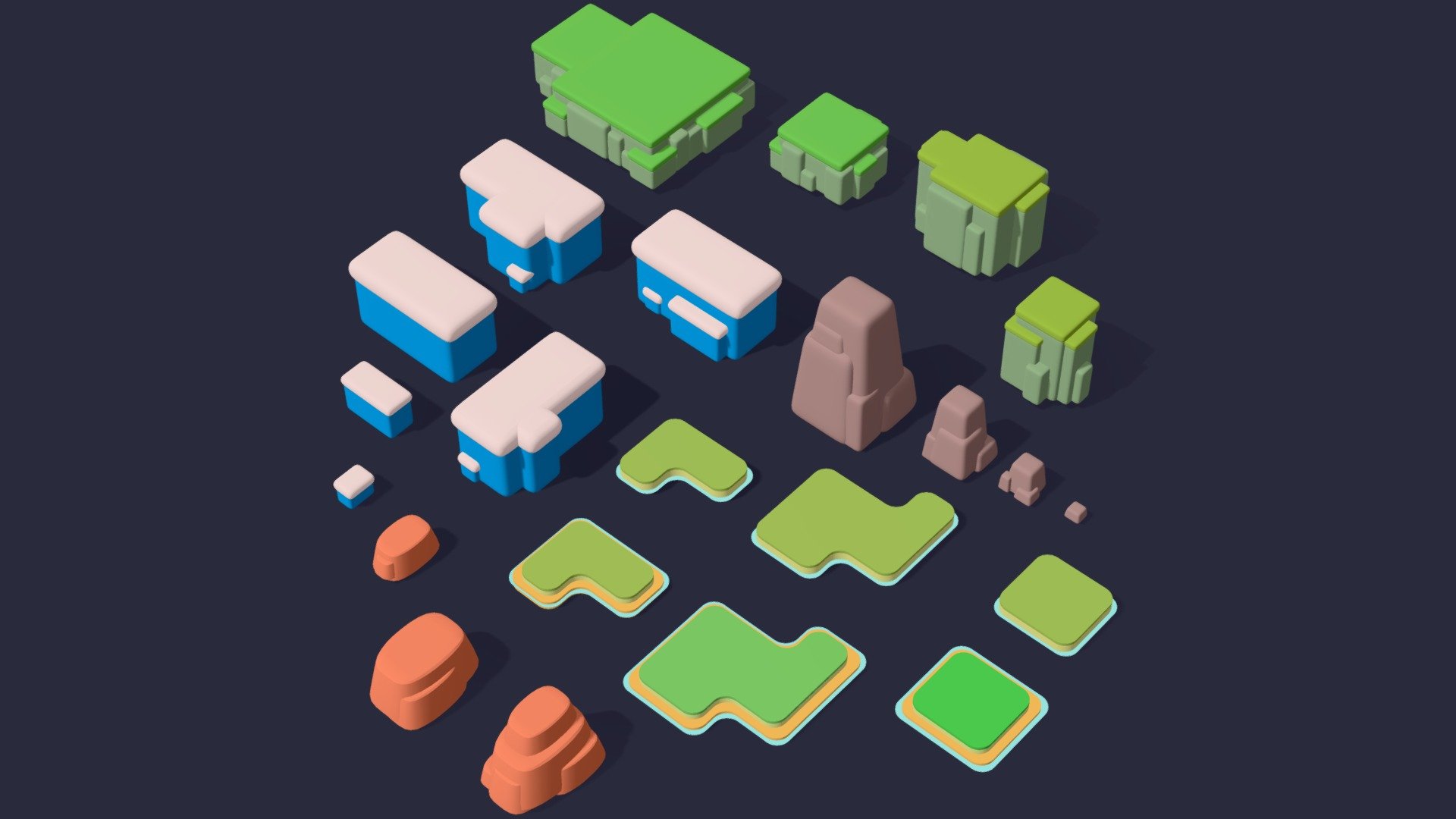 Terrain 3d model