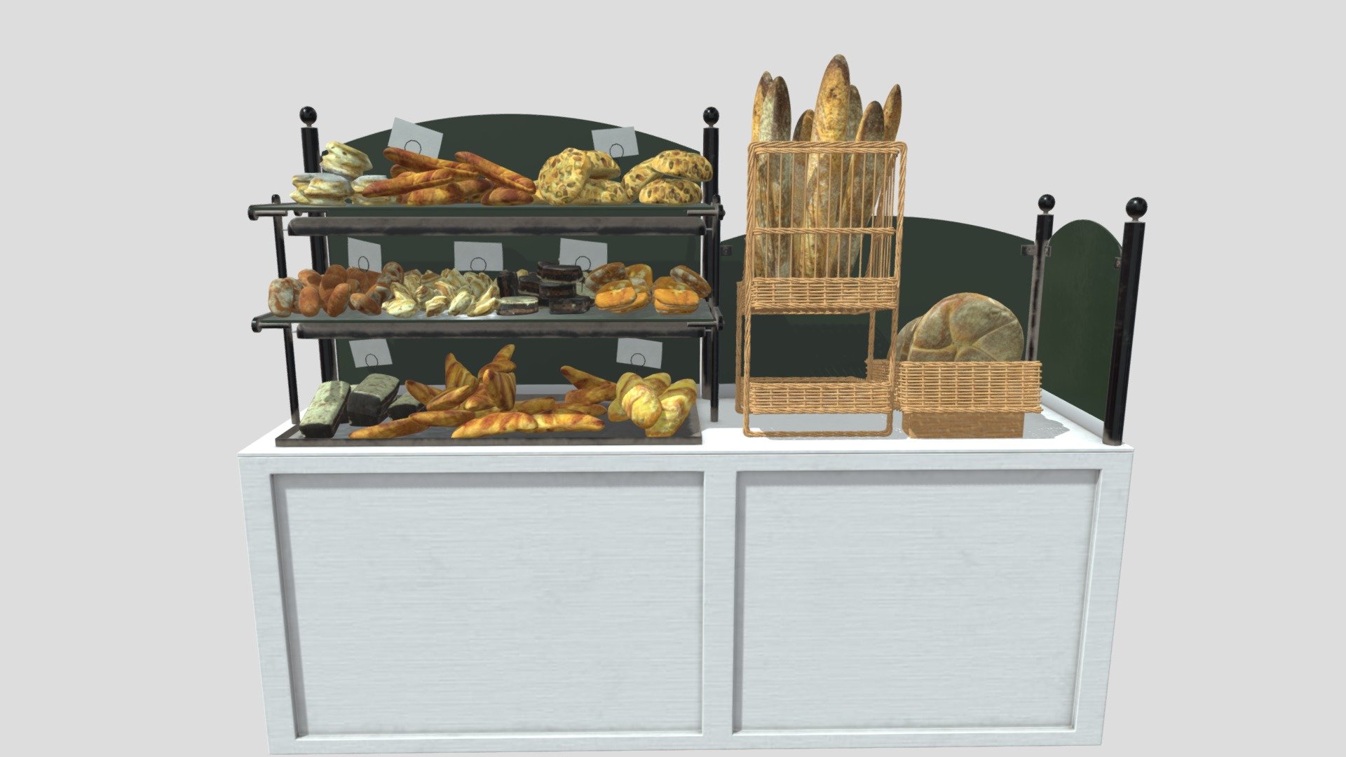 Store fixtures 11 AM216 Archmodel 3d model