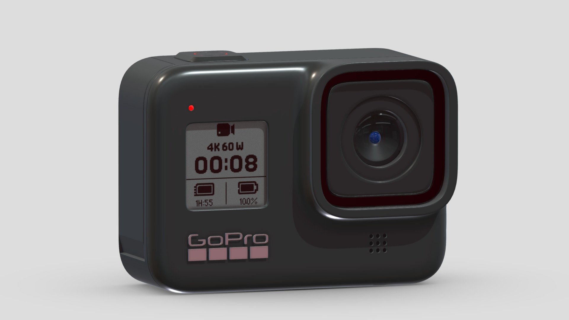 GoPro Hero 8 Black 3d model