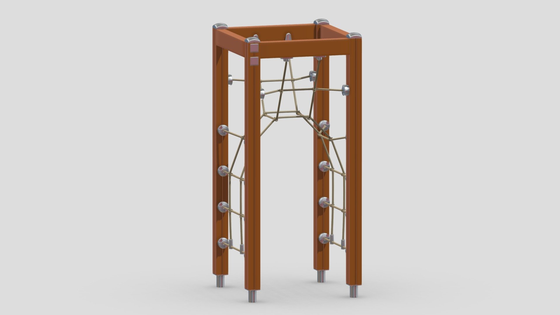 Lappset Climbing Frame 05 3d model