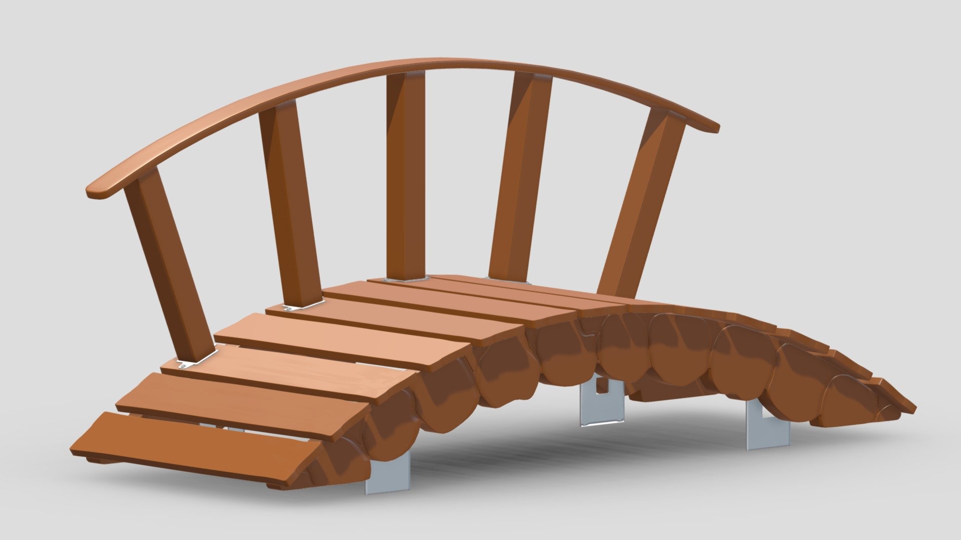 Lappset Bridge 3d model