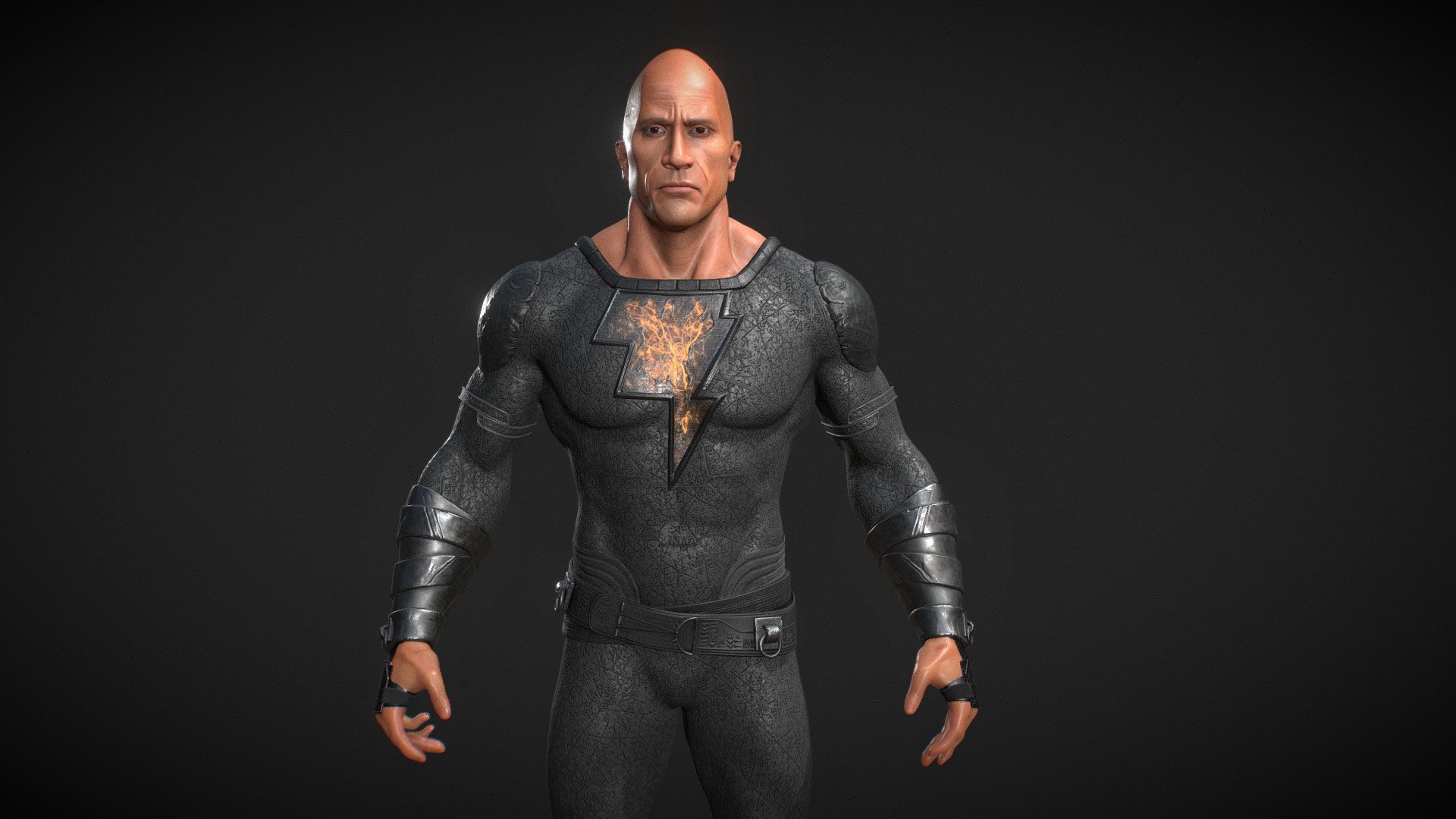 Black Adam 3d model