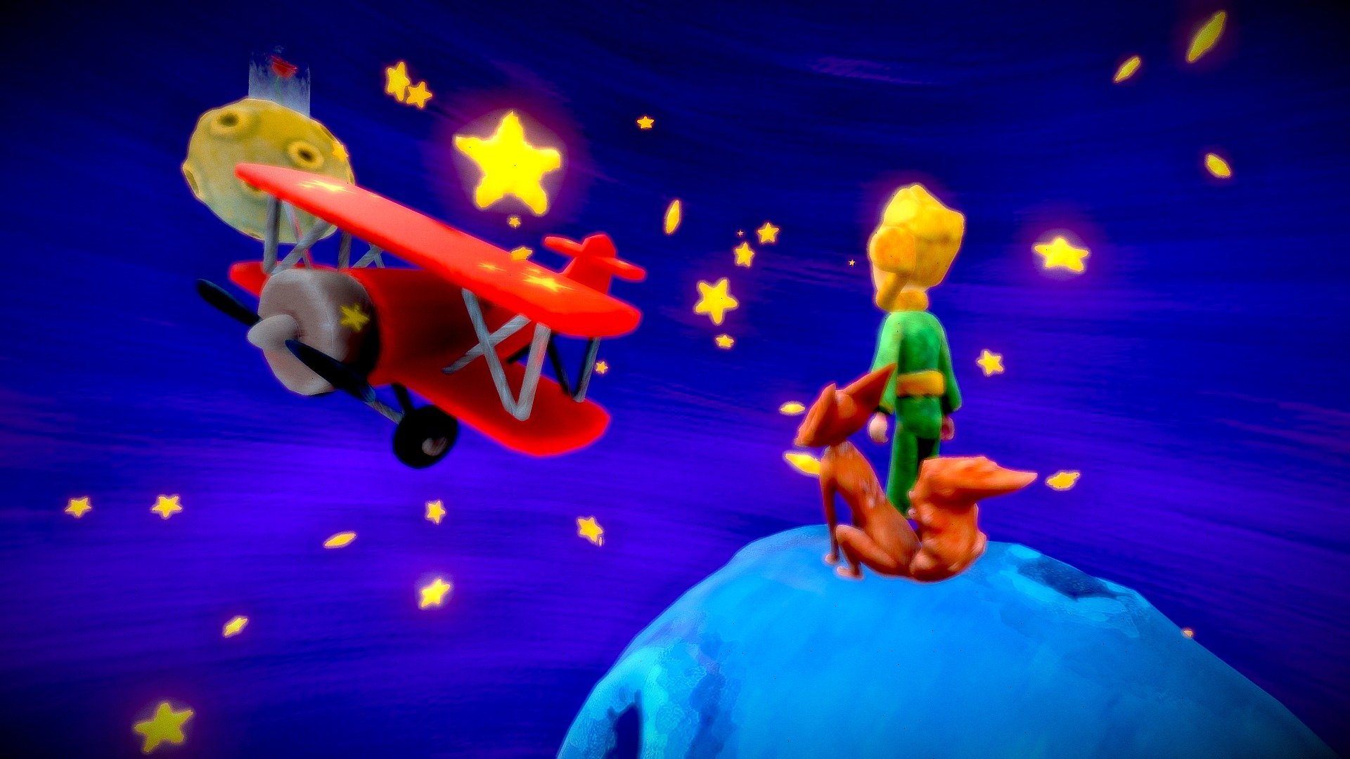 The little prince #StorybookChallenge 3d model