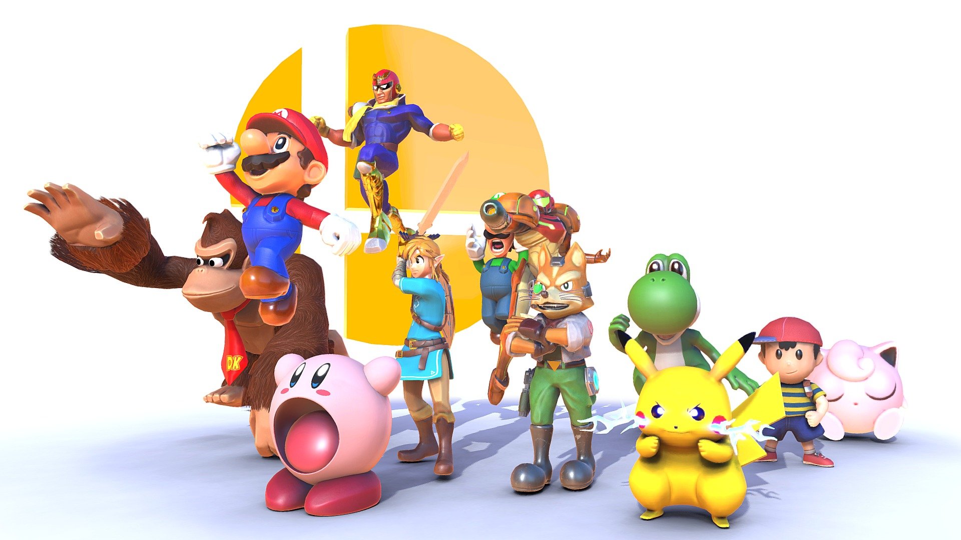 Super Smash Bros: The Original 12 3d model