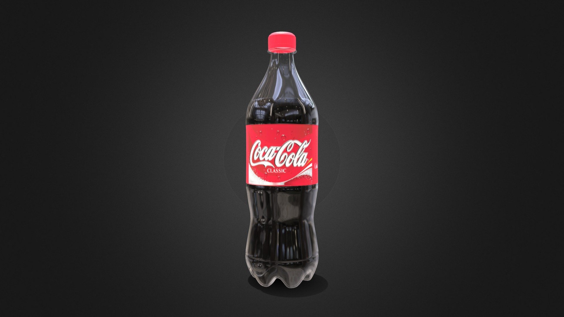 Coca Cola Bottle 3d model