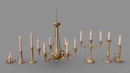 Candle Holder and Chandelier Pack