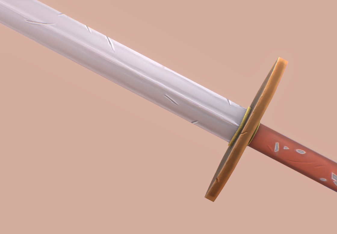 (Poorly Crafted) Adventurers Sword 3d model