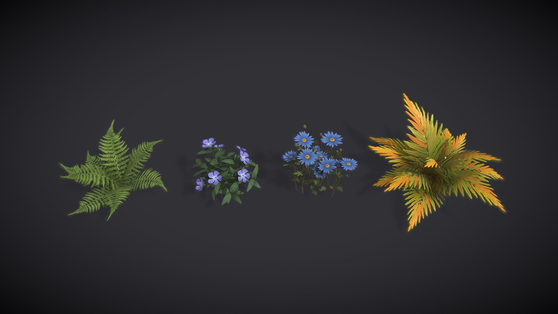 Museum Of Natural History | Museum Plants 3d model