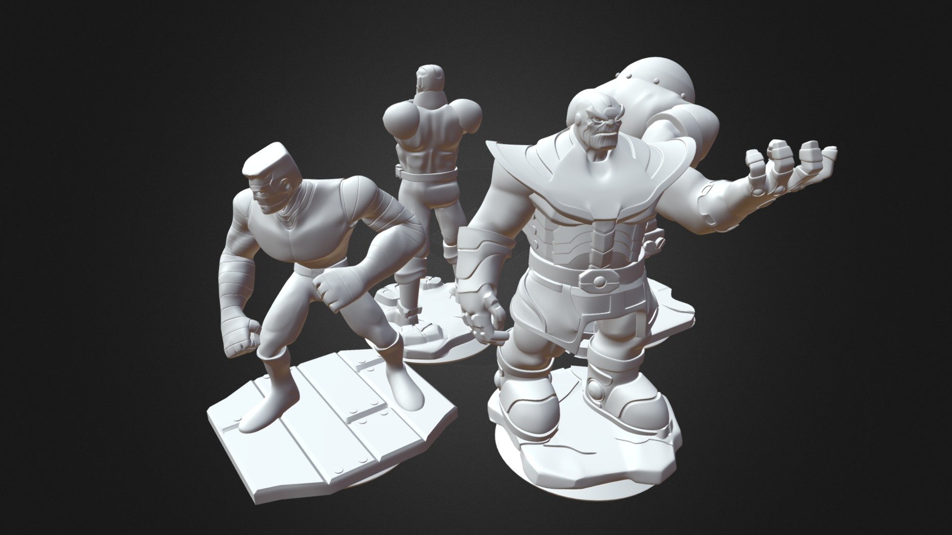 Disney Infinity Prints 01 3d model