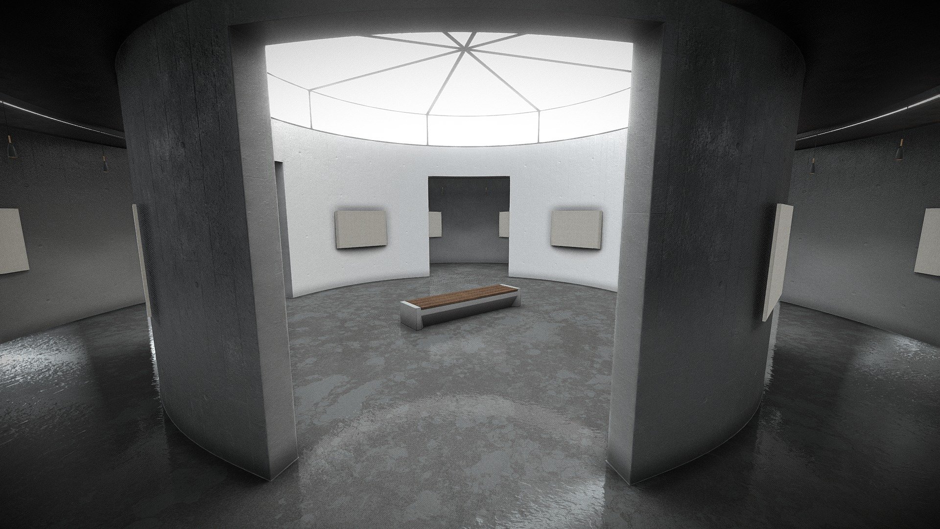 Art Gallery 3d model