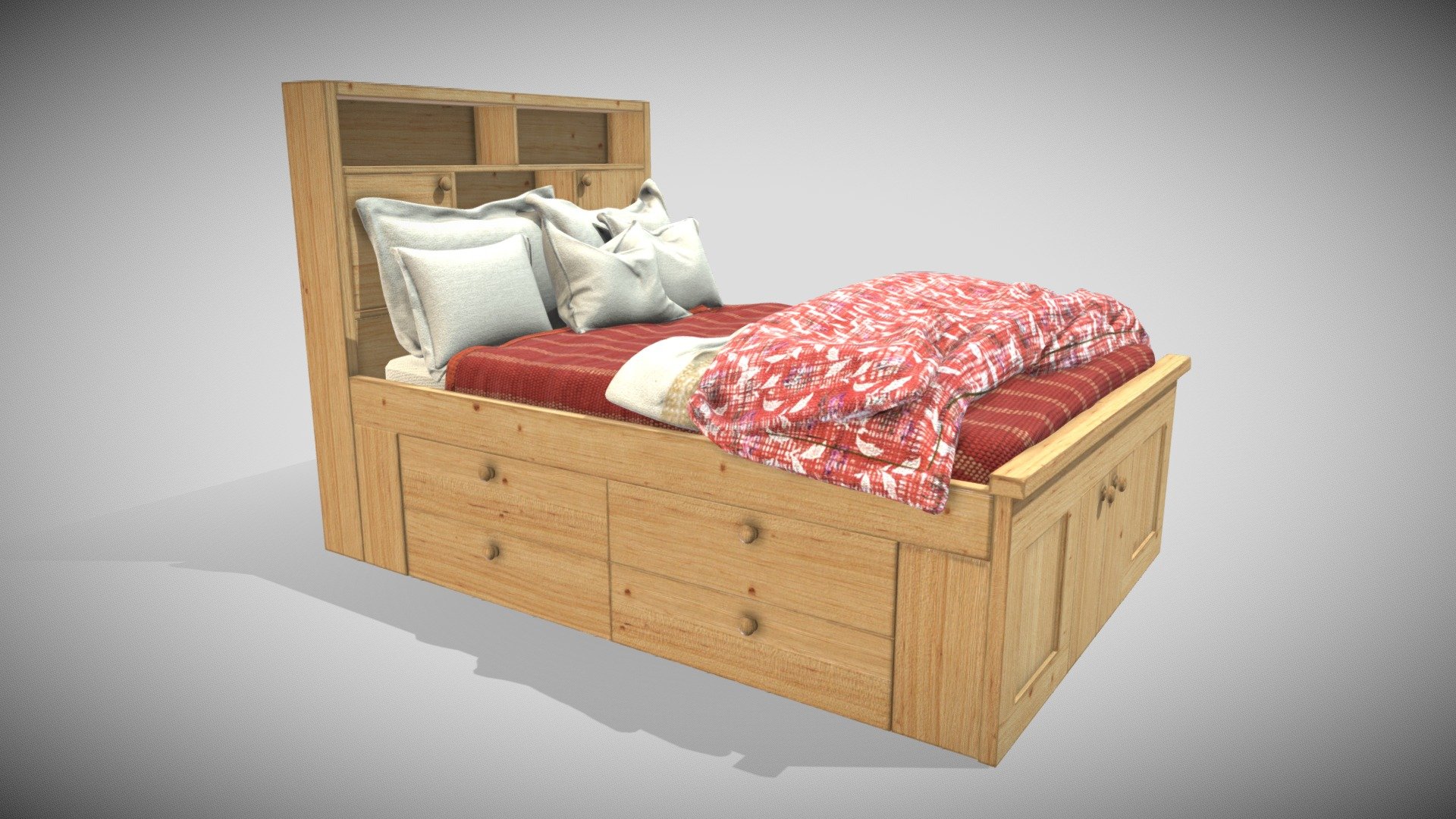 Bed 3d model