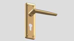 Kendal Door Handle Brass