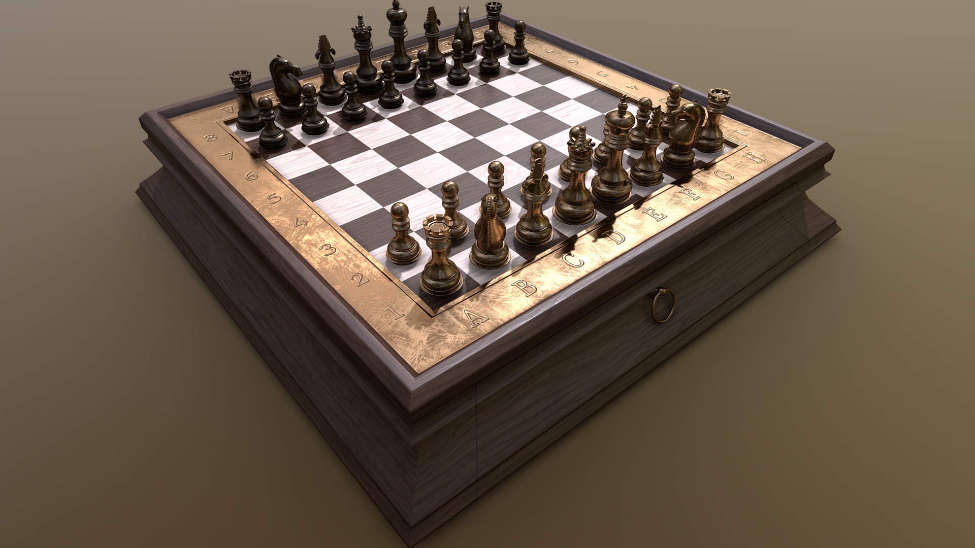 Chess 3d model