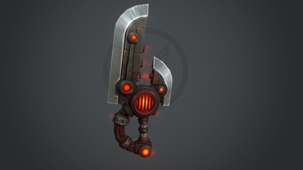 Allods Furnace Dagger 3d model