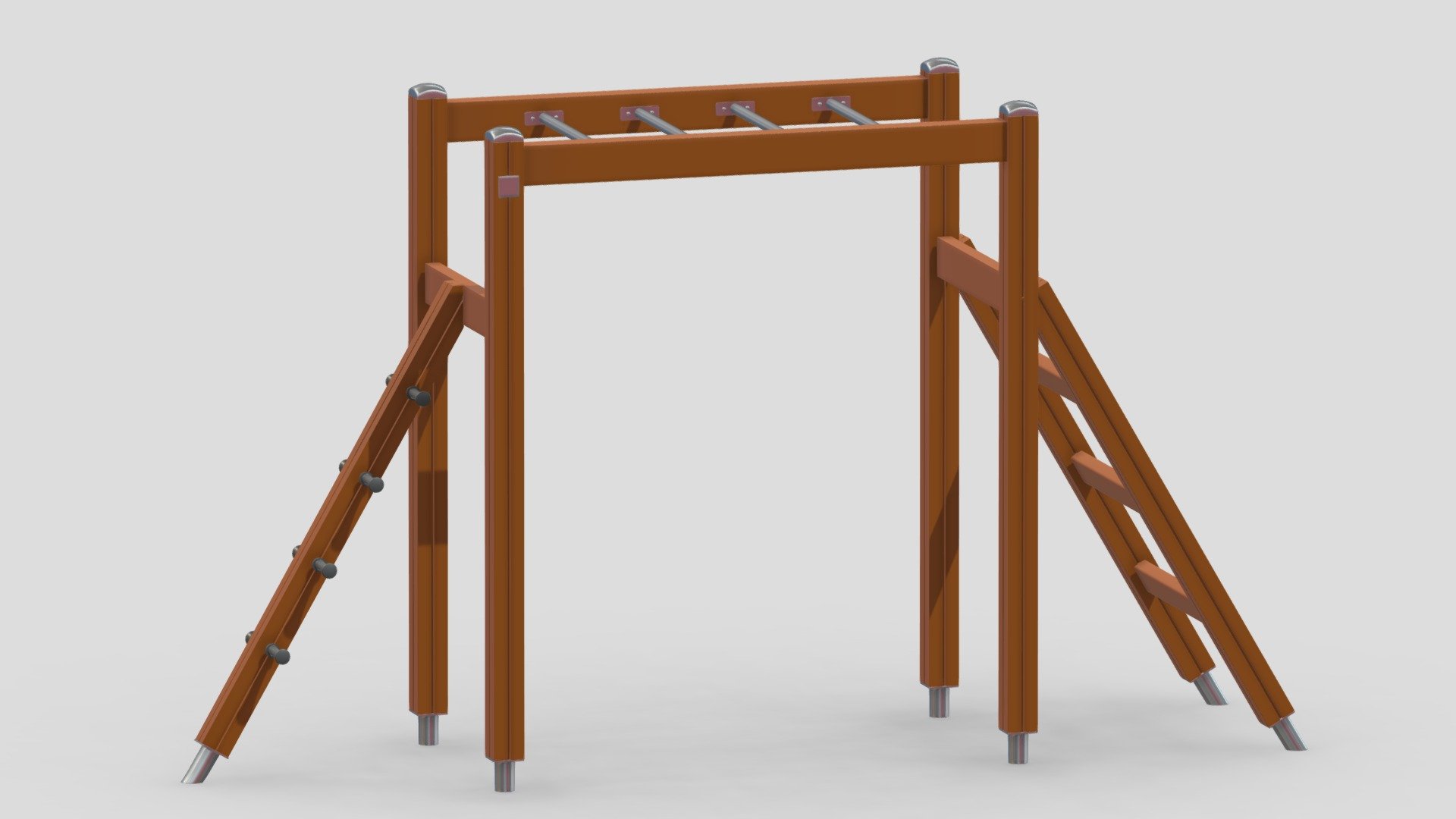 Lappset Climbing Frame 07 3d model