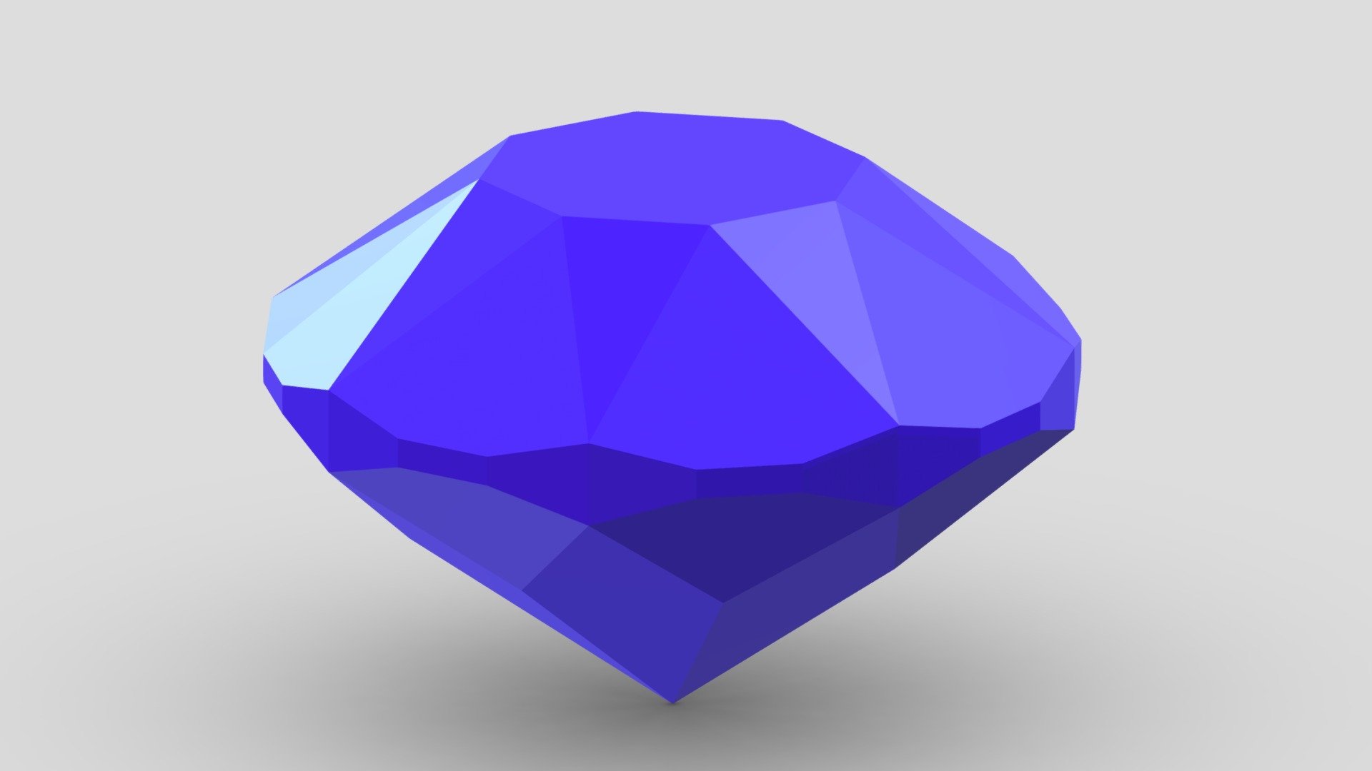 Swiss Gemstone 3d model