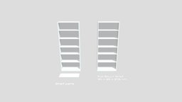 IKEA BILLY Bookshelf, white, 80x28x202 cm