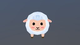 Sheep Lowpoly animation